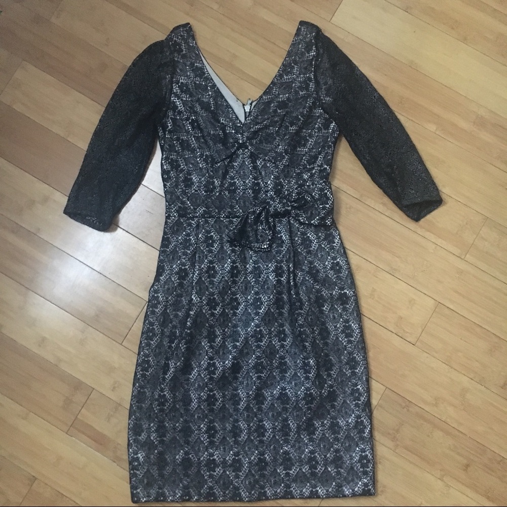Marc by Marc Jacobs grey sparkly pencil dress